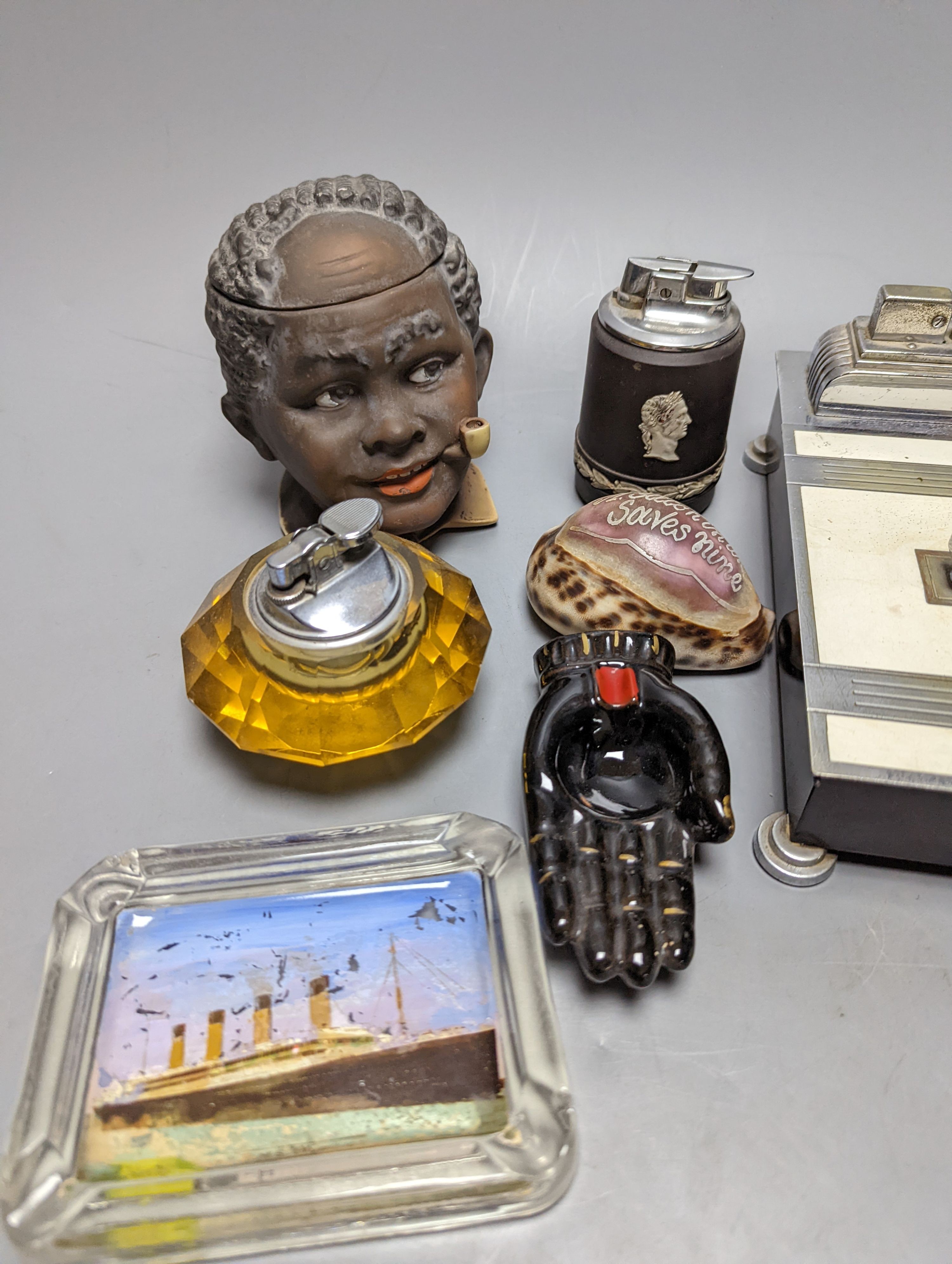 Smoking accessories including clay pipes